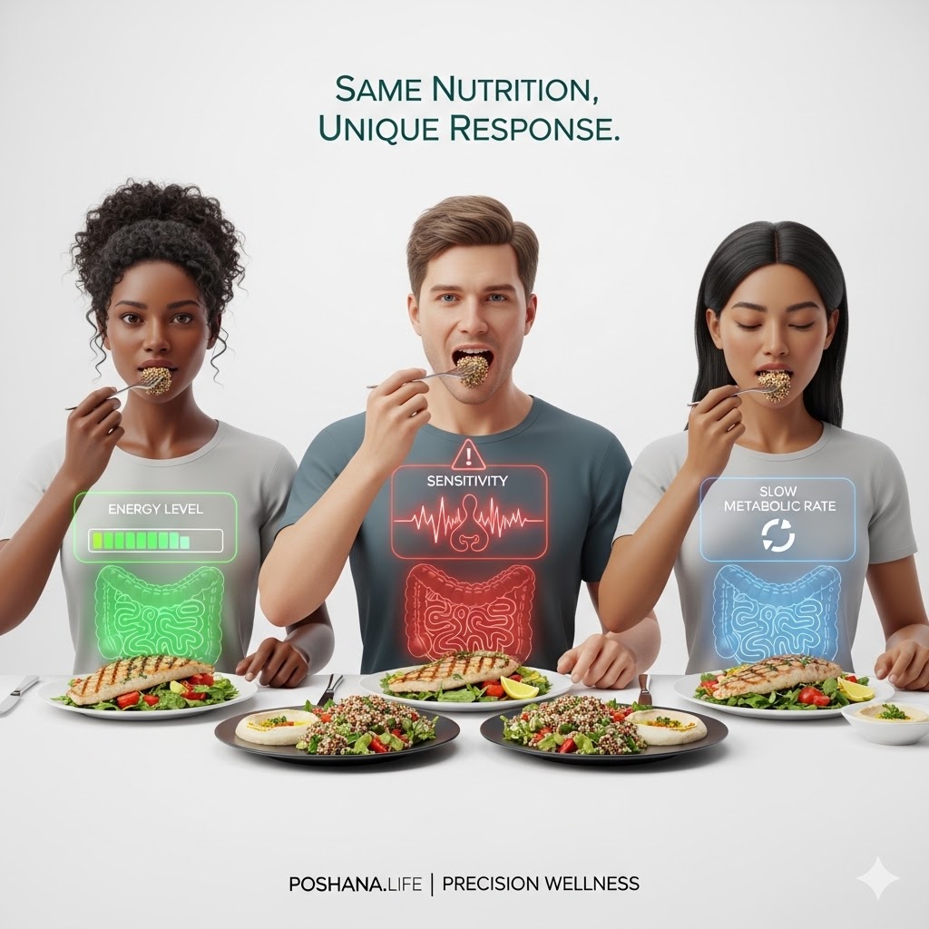 Same nutrition unique response visual