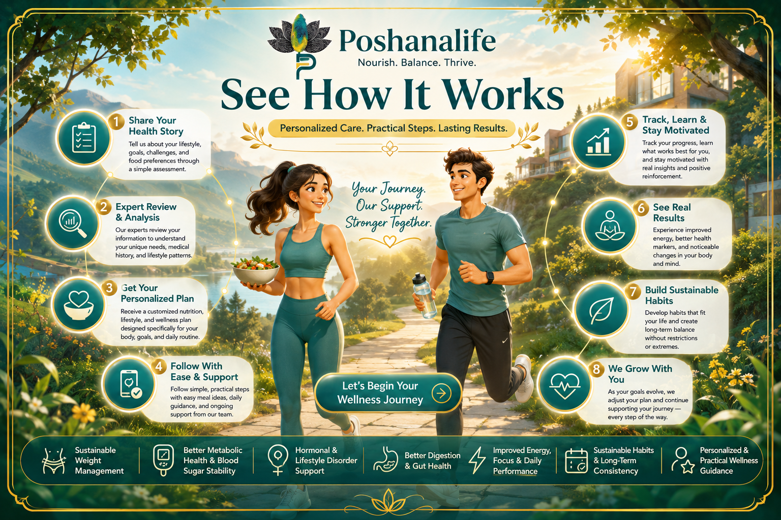 See how Poshanalife works